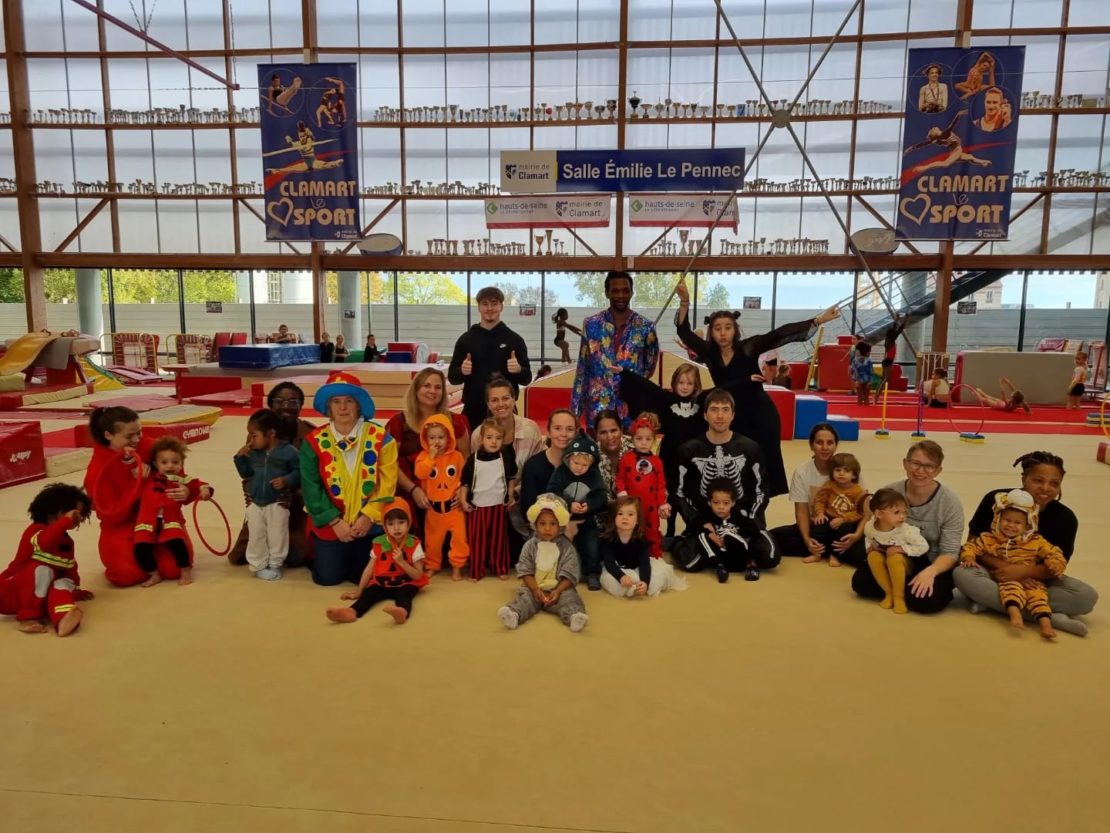 Halloween baby gym 2023 Clamart Gym 92